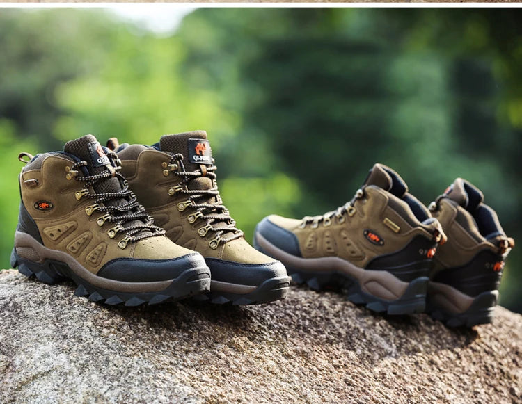 All-Terrain Waterproof Hiking Boots – Winter Outdoor Shoes