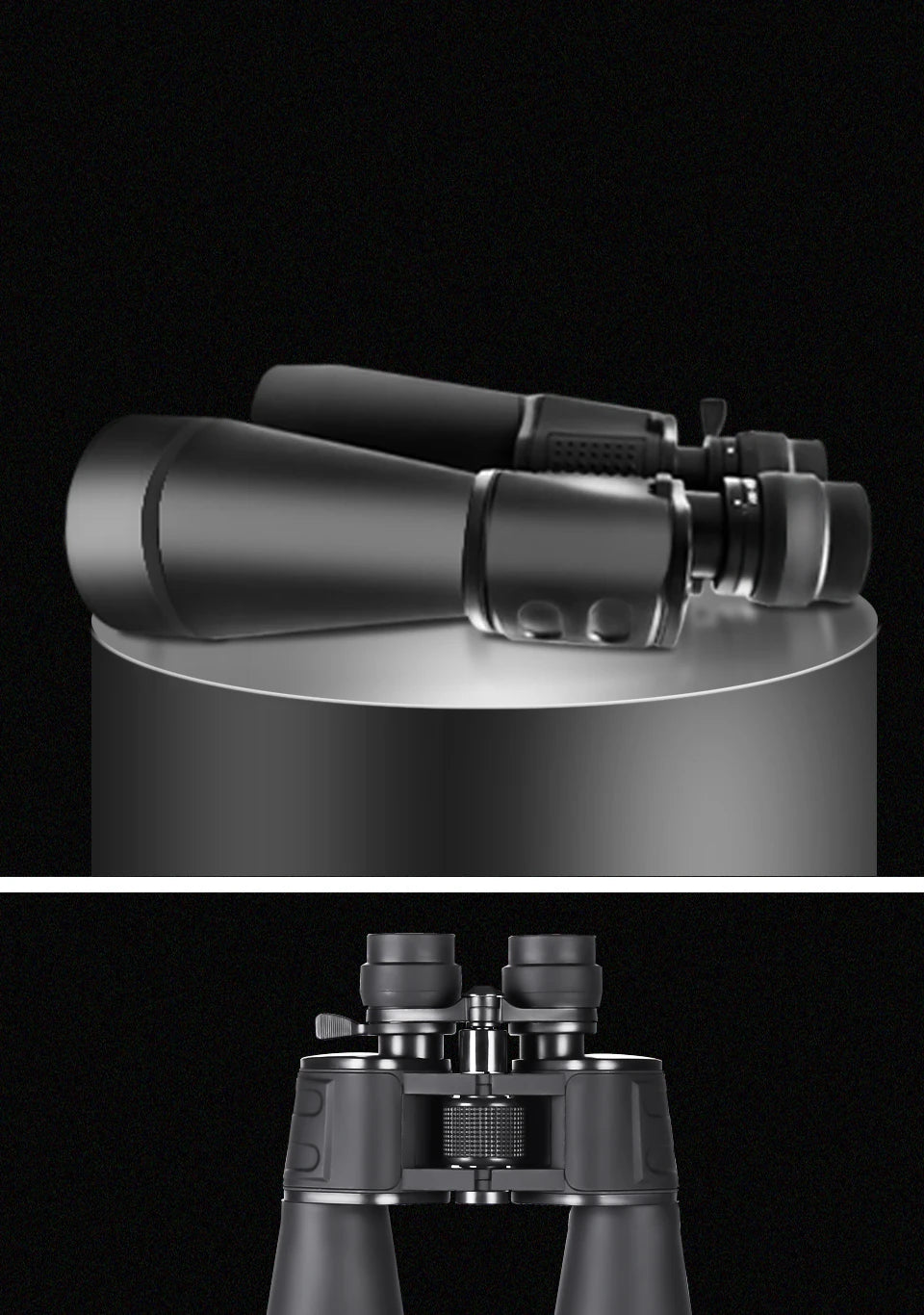 10-380x100 Zoom HD Monocular – Long Range BAK4 Telescope for Hunting & Travel