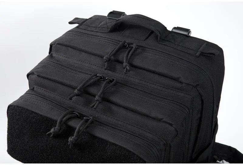 QT&QY 50L Tactical Backpack – MOLLE Survival Rucksack with Bottle Holder