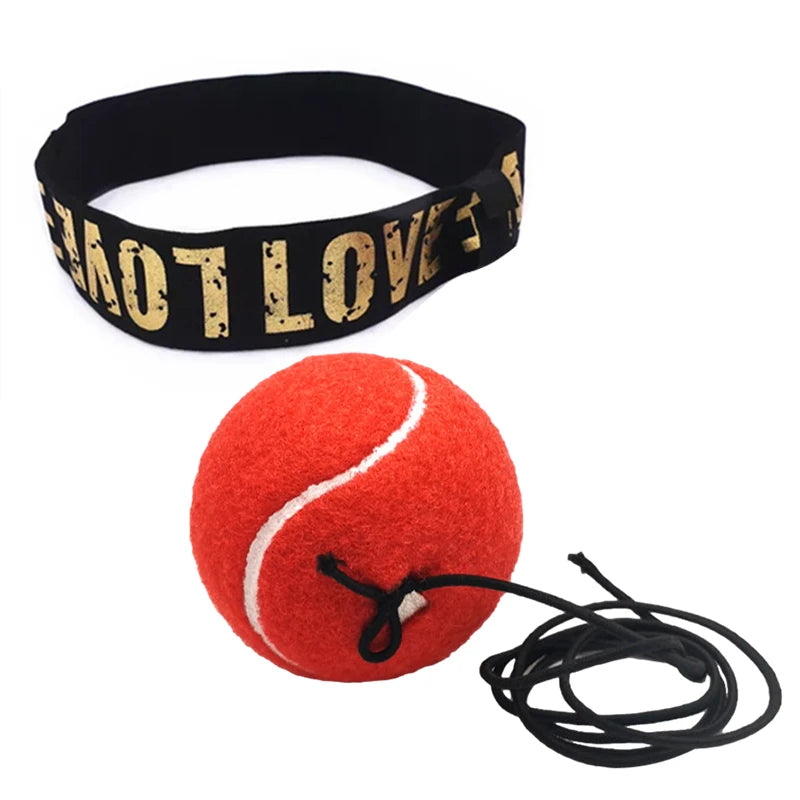 Boxing Speed Ball Headband – PU Punch Ball for MMA & Fitness Training