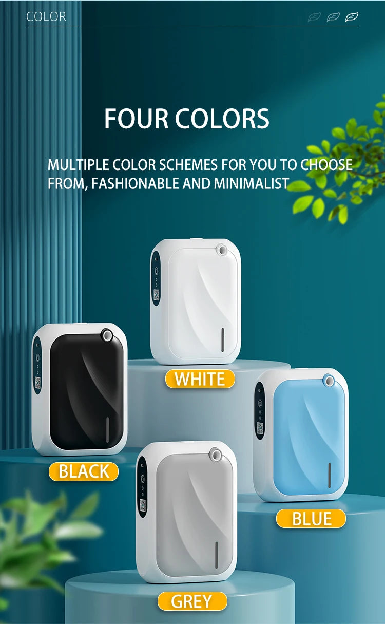 140ML Wall-Mounted Aroma Diffuser with Bluetooth Control