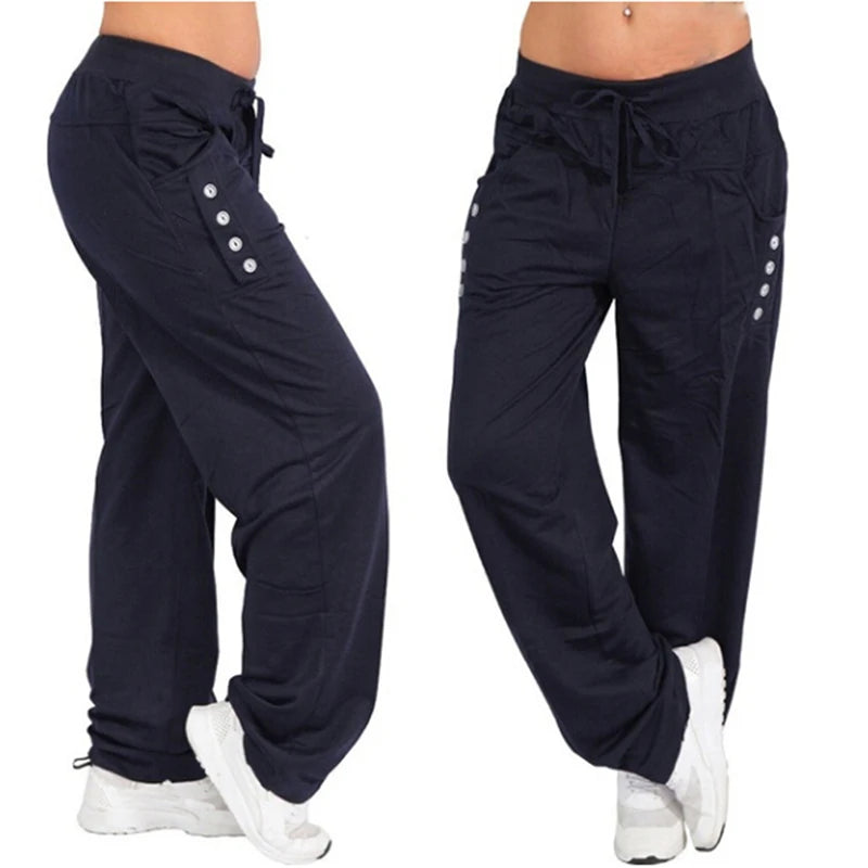 Spring Autumn Loose Casual Pants for Women: