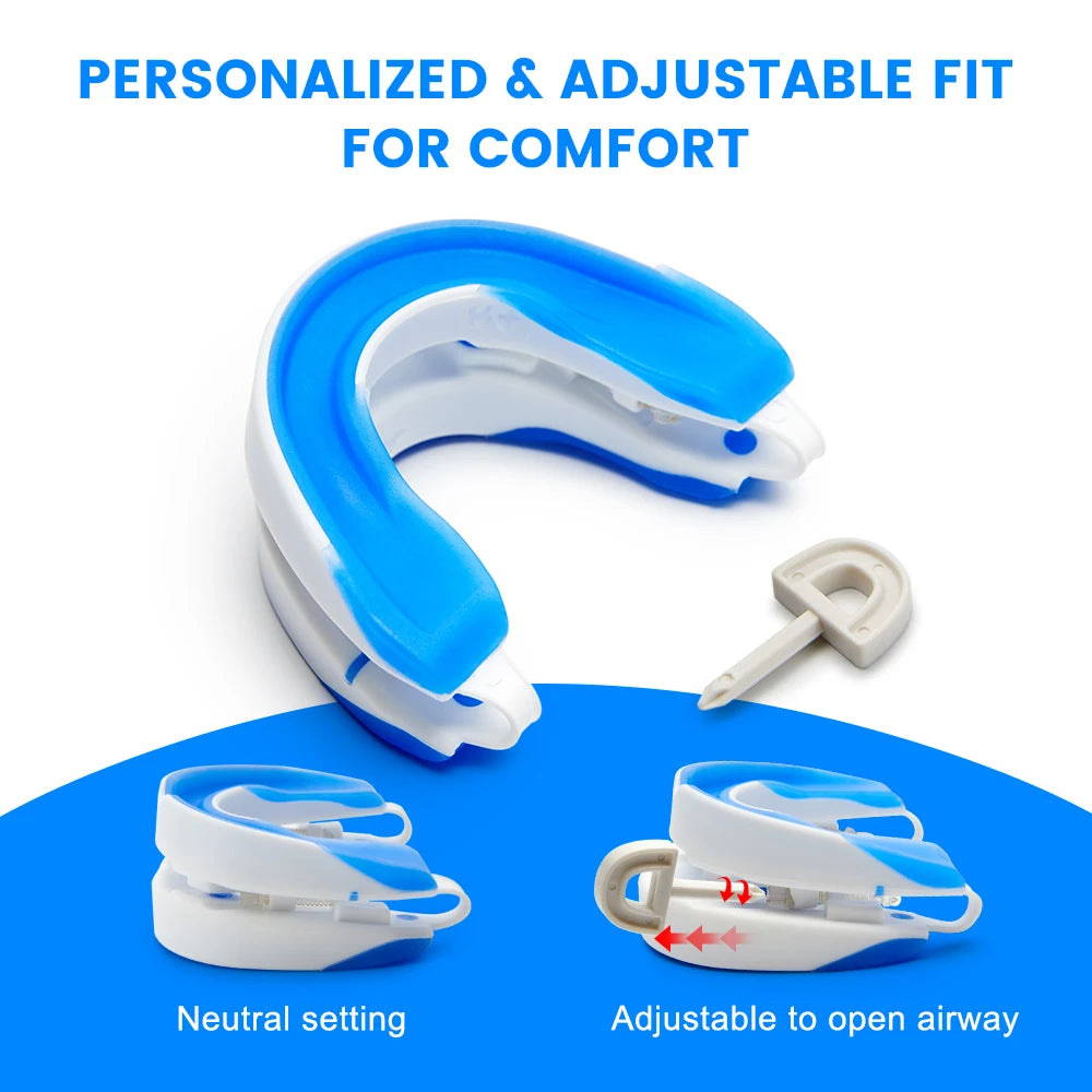 Teeth Bruxism Anti-Snoring Mouthpiece Device