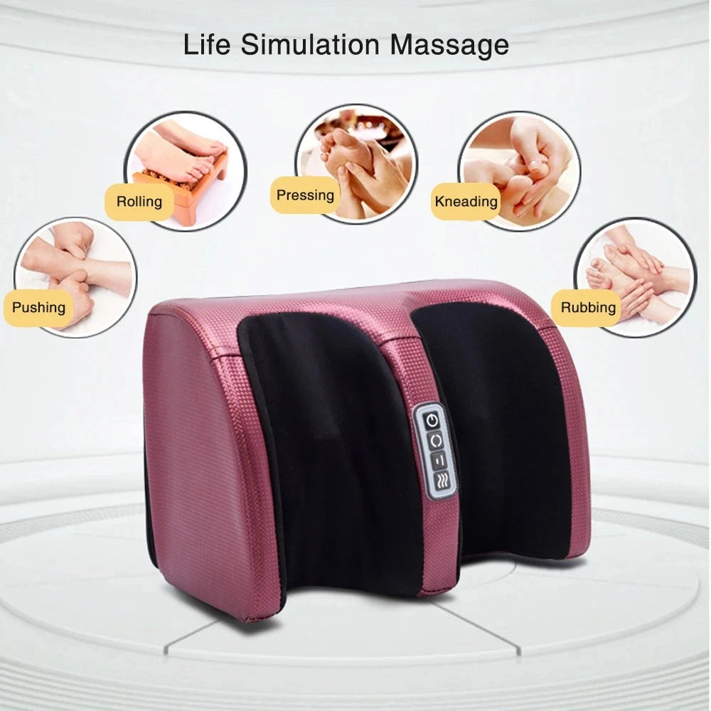 Electric Shiatsu Foot Massager with Heat & Deep Kneading