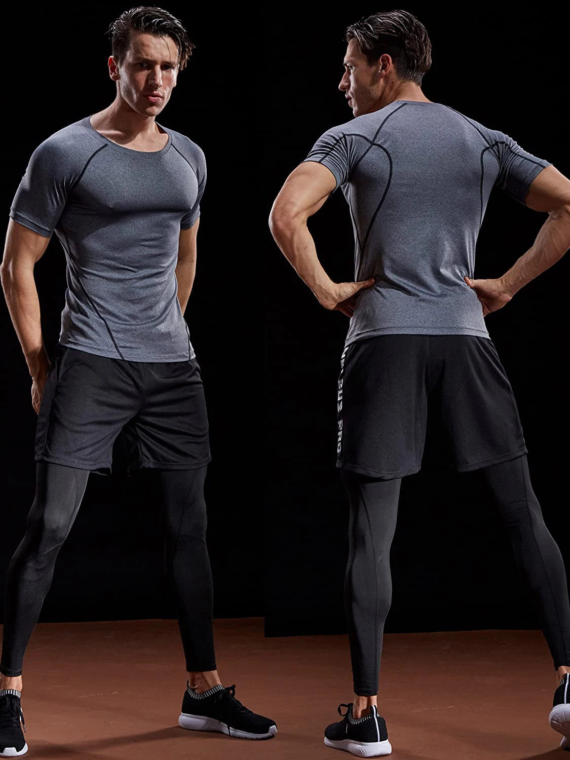 Men's 2024 Quick-Dry Compression Sports T-Shirt