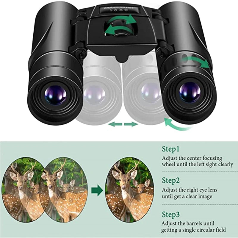 EagleView™ 50000m Zoom HD Monocular – BAK4 Long-Range Optics