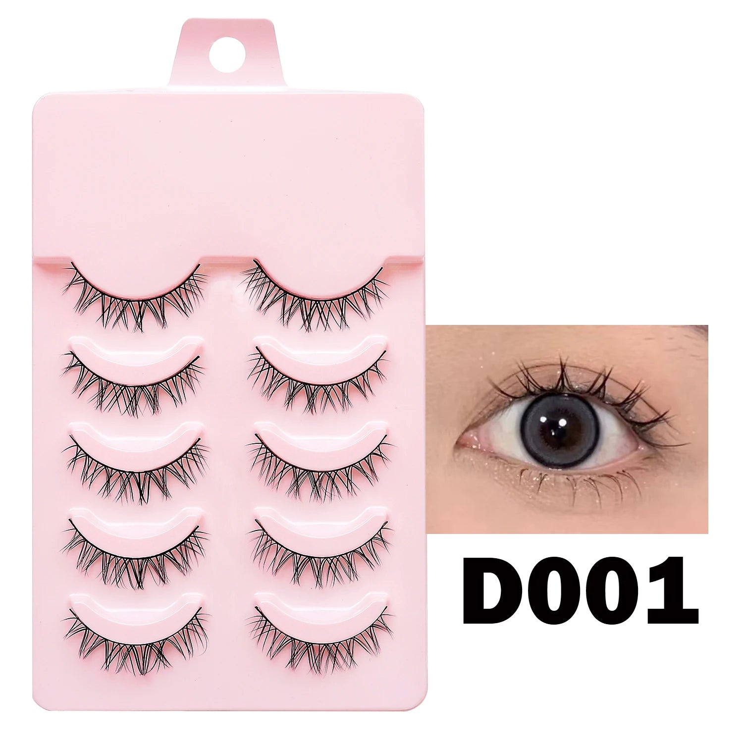 New Manga Lashes - Soft Natural Thick False Eyelashes
