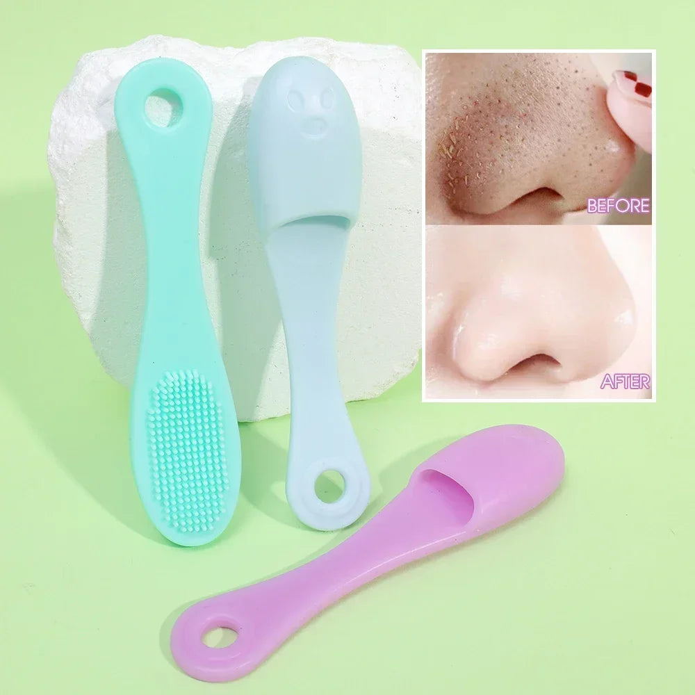 Silicone Nose Brush Facial Pore Cleaner: