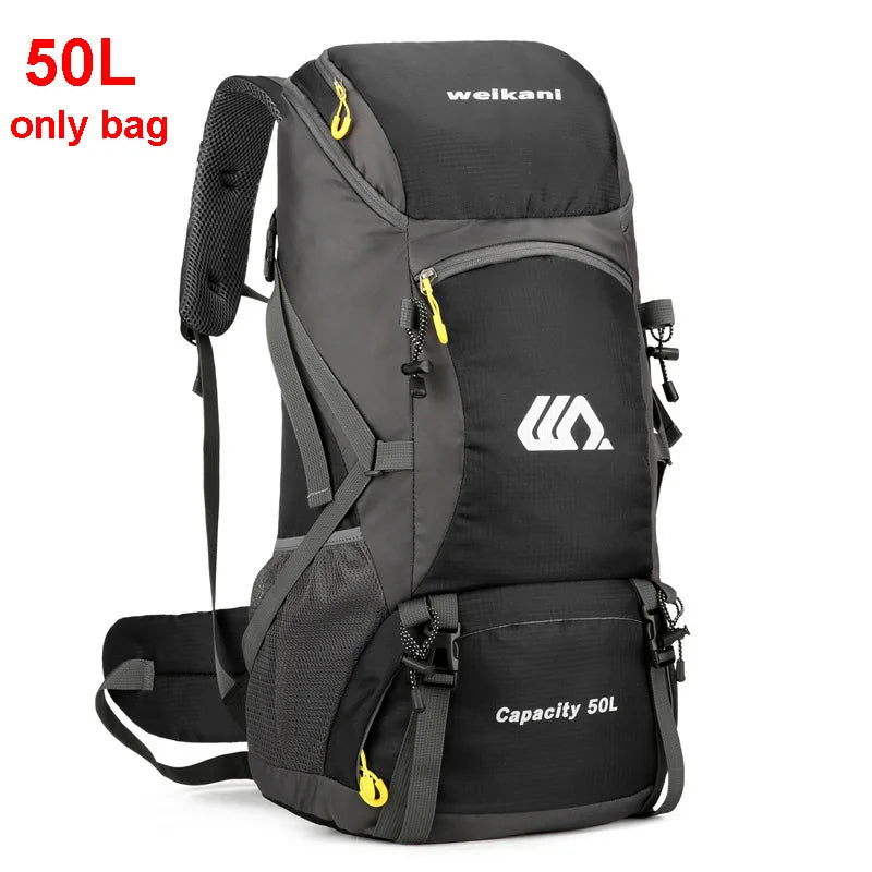 50L Waterproof Travel & Hiking Backpack – Large Capacity