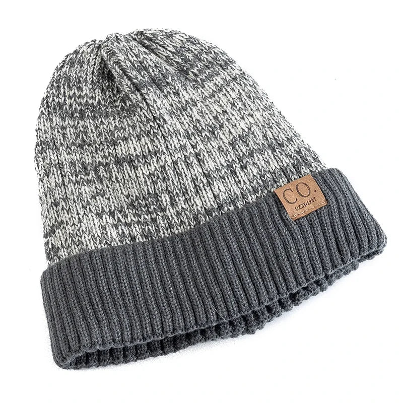 New Unisex Two-Tone Winter Hats: