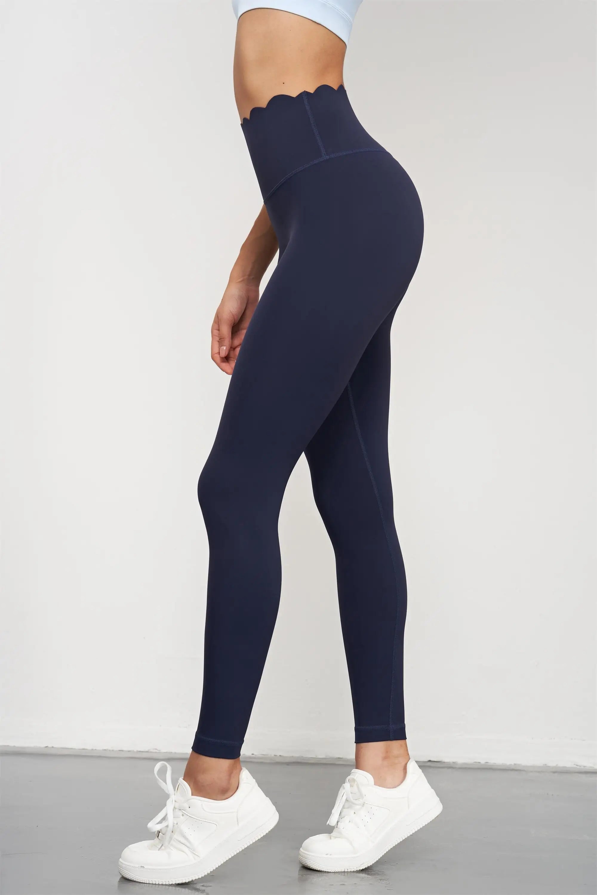 Women's Seamless Lycra Workout Set – Sports Bra, Leggings & Skirt
