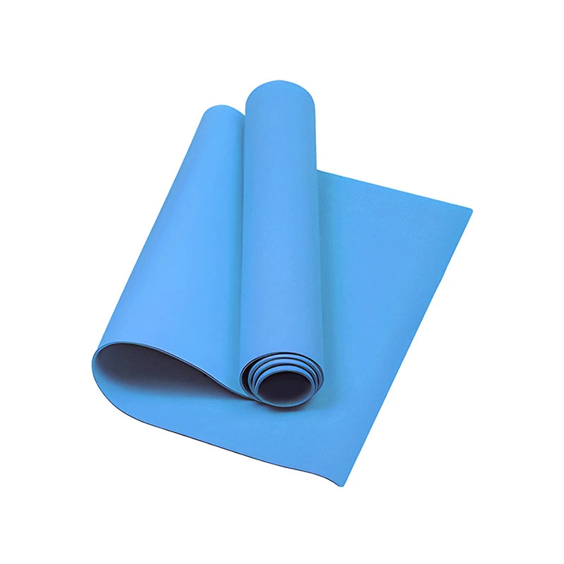 4MM Thick EVA Yoga Mat – Anti-Slip & Cushioned for Fitness