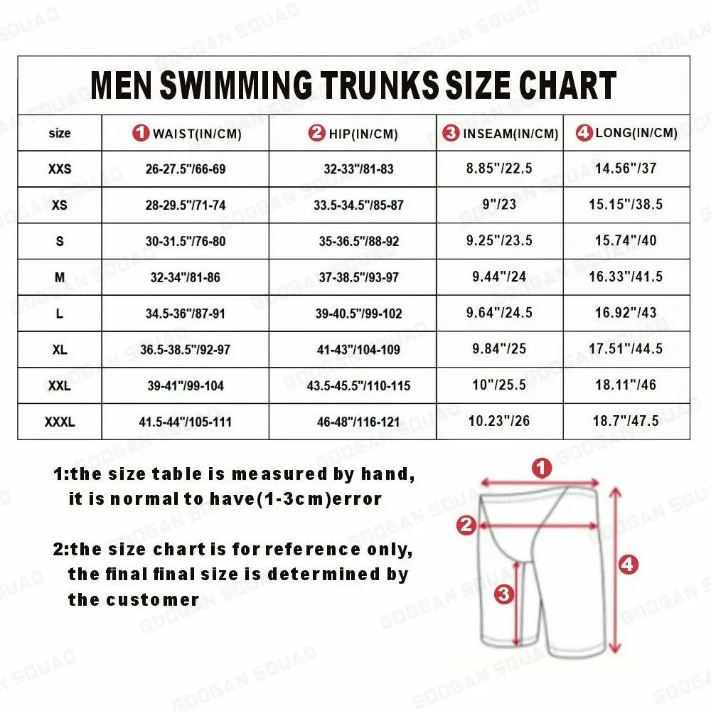 Men's Swim Jammer – Quick-Dry UV Protection Trunks