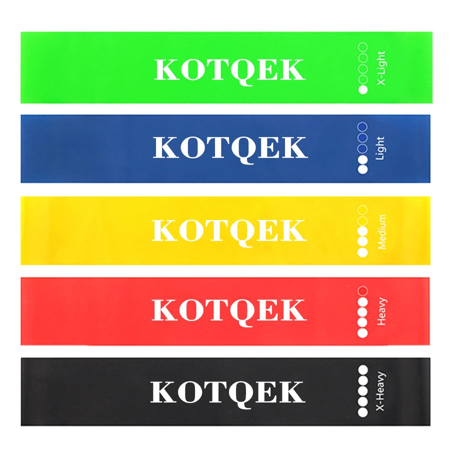 Fitness Resistance Bands Set – Home Workout & Yoga Training