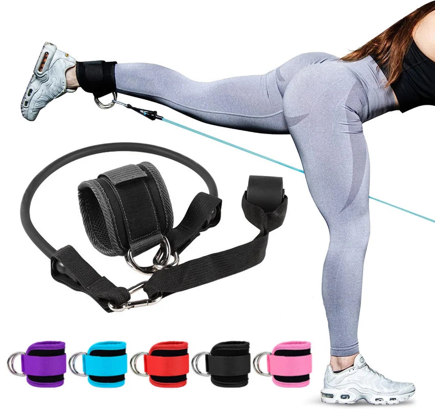 Booty Resistance Band with Ankle Straps