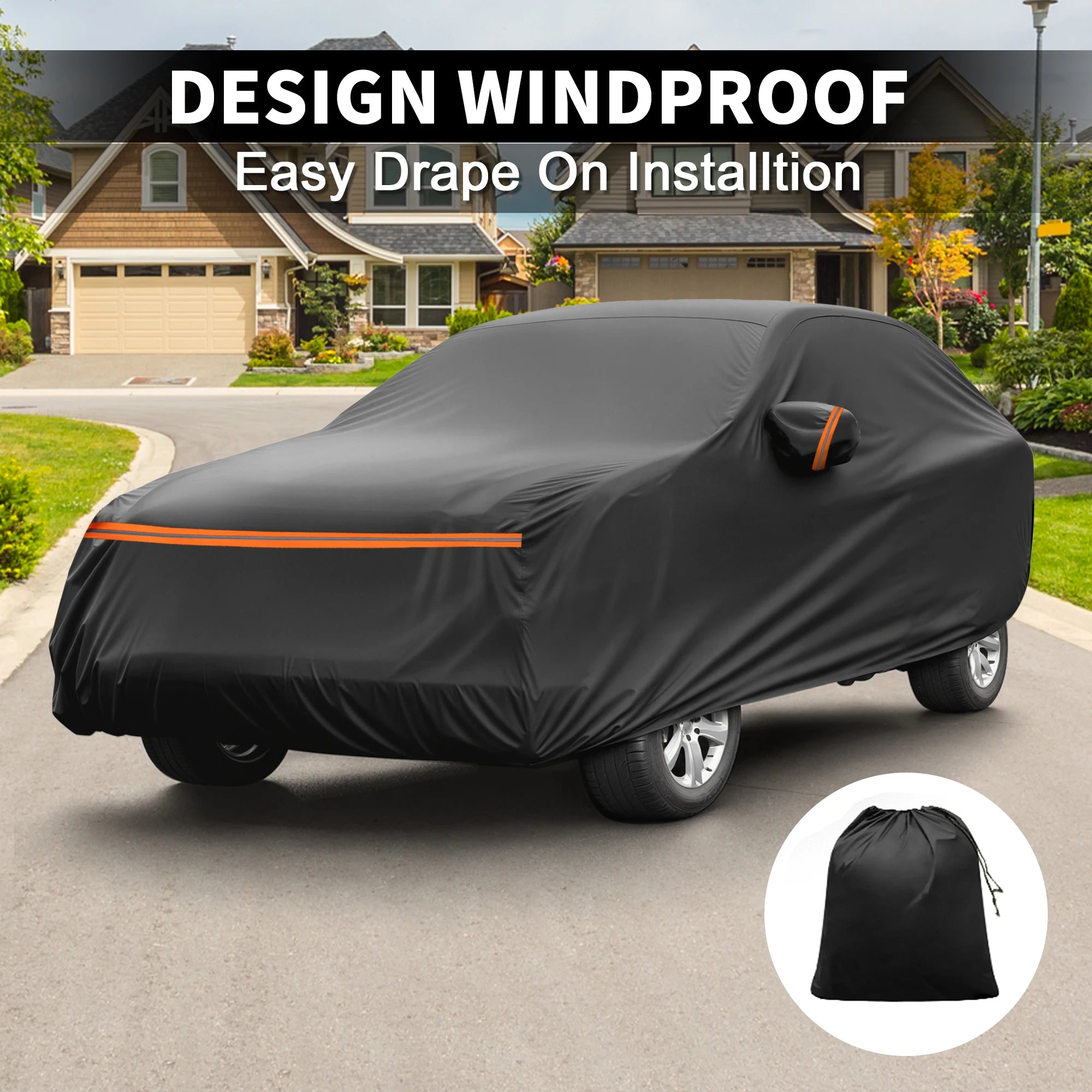 UXCELL Car Cover for BMW X3 F25/G01 2010-2024 Waterproof Windproof Protector
