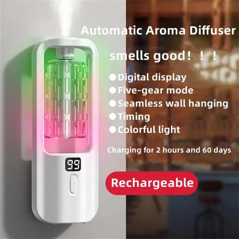Aroma Diffuser Humidifier – Essential Oil Aromatherapy Machine for Bedroom, Bathroom & Hotel