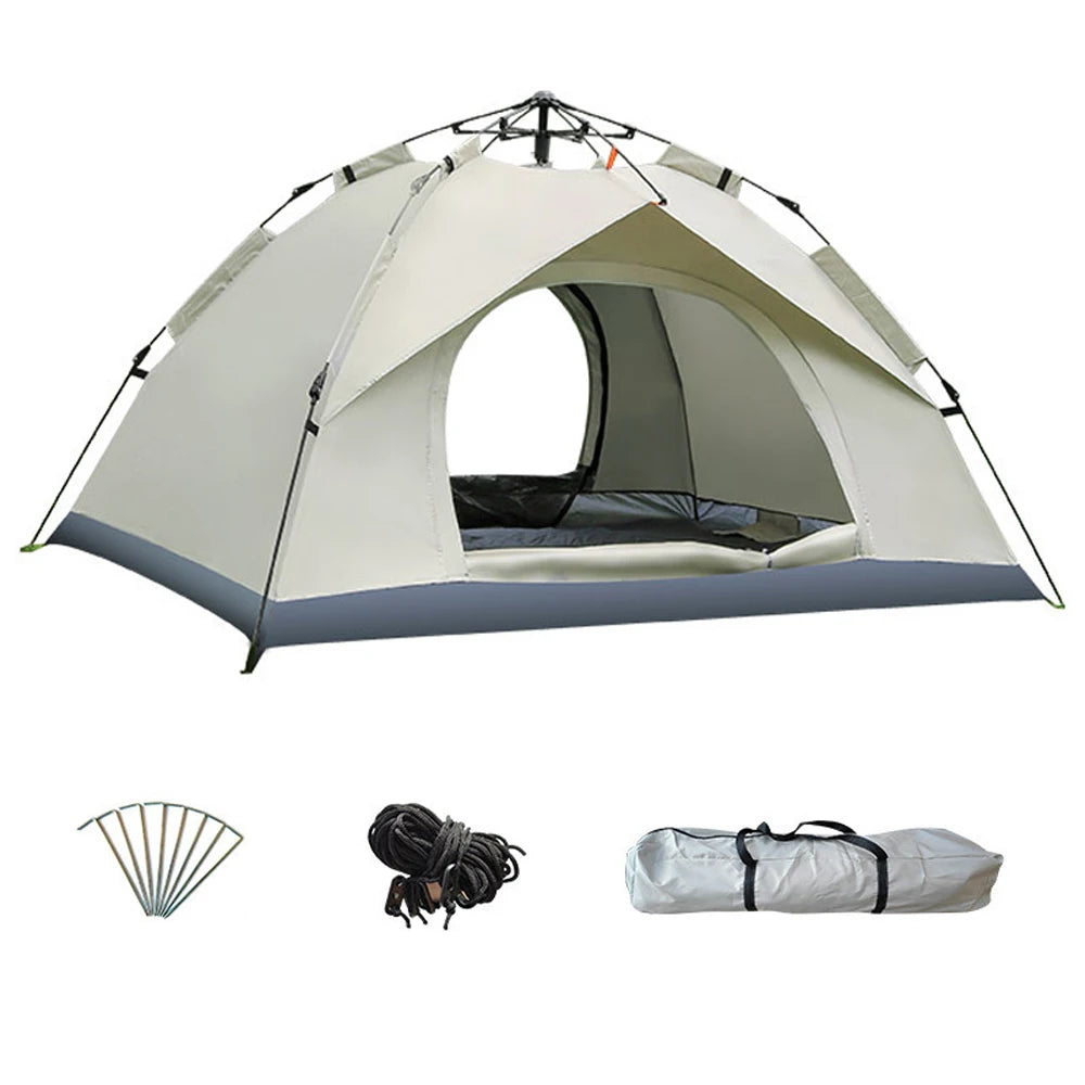 Automatic Quick-Opening Camping Tent – Portable Rain & Sun Shelter