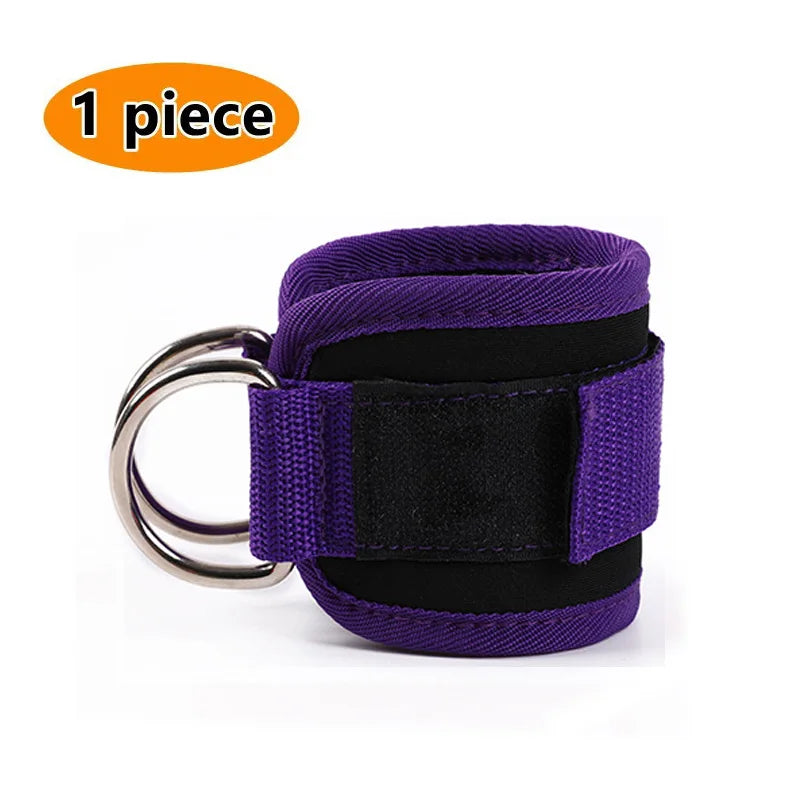 Double D-Ring Ankle Straps for Cable Machines – Glutes & Leg Training