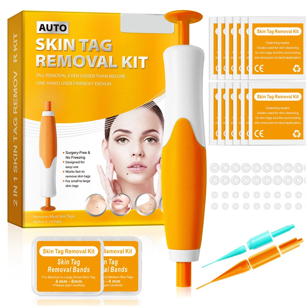 2-IN-1 Auto Micro Skin Tag Remover Kit