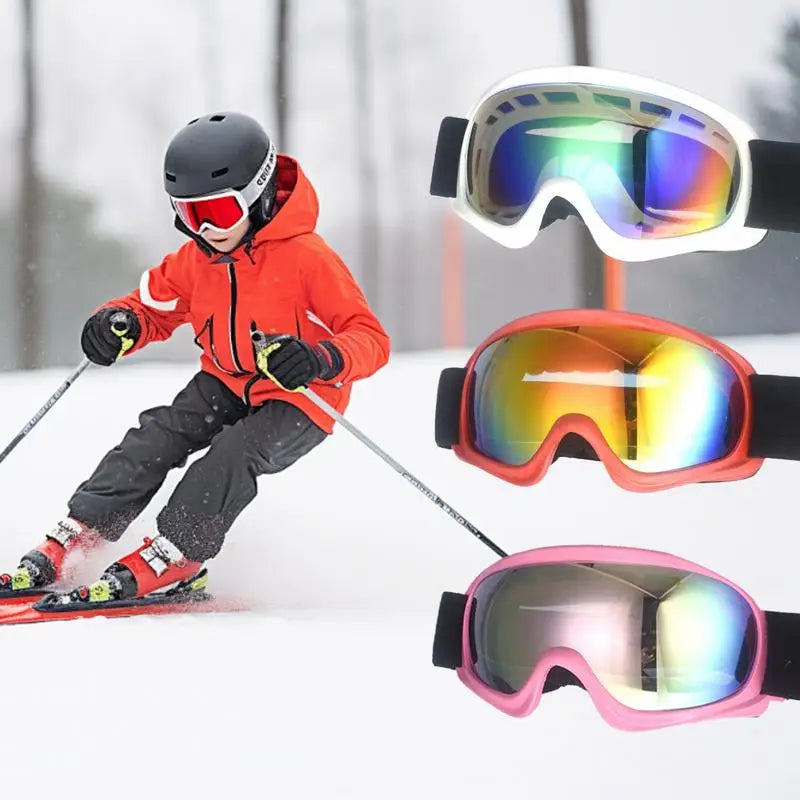 Kids Ski Goggles – Anti-Fog Snowboard Goggles for Boys & Girls