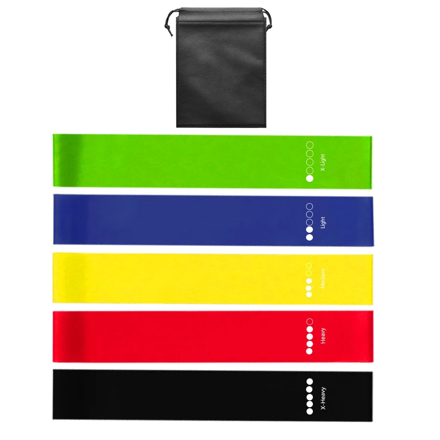 Fitness Resistance Bands Set – Home Workout & Yoga Training