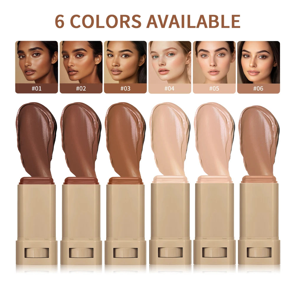 Stick Foundation Balm Serum - Boosted Skin Tint & High Coverage