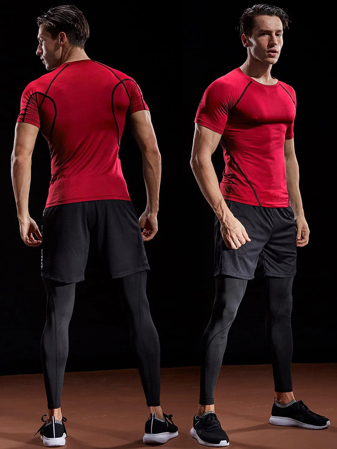 Men's 2024 Quick-Dry Compression Sports T-Shirt