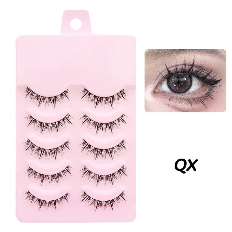 New Manga Lashes - Soft Natural Thick False Eyelashes