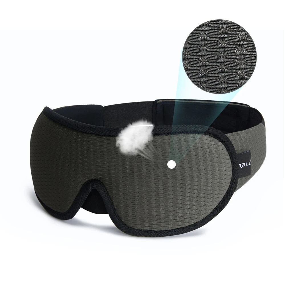 3D Sleeping Mask Block Out Light Soft Padded Sleep Mask