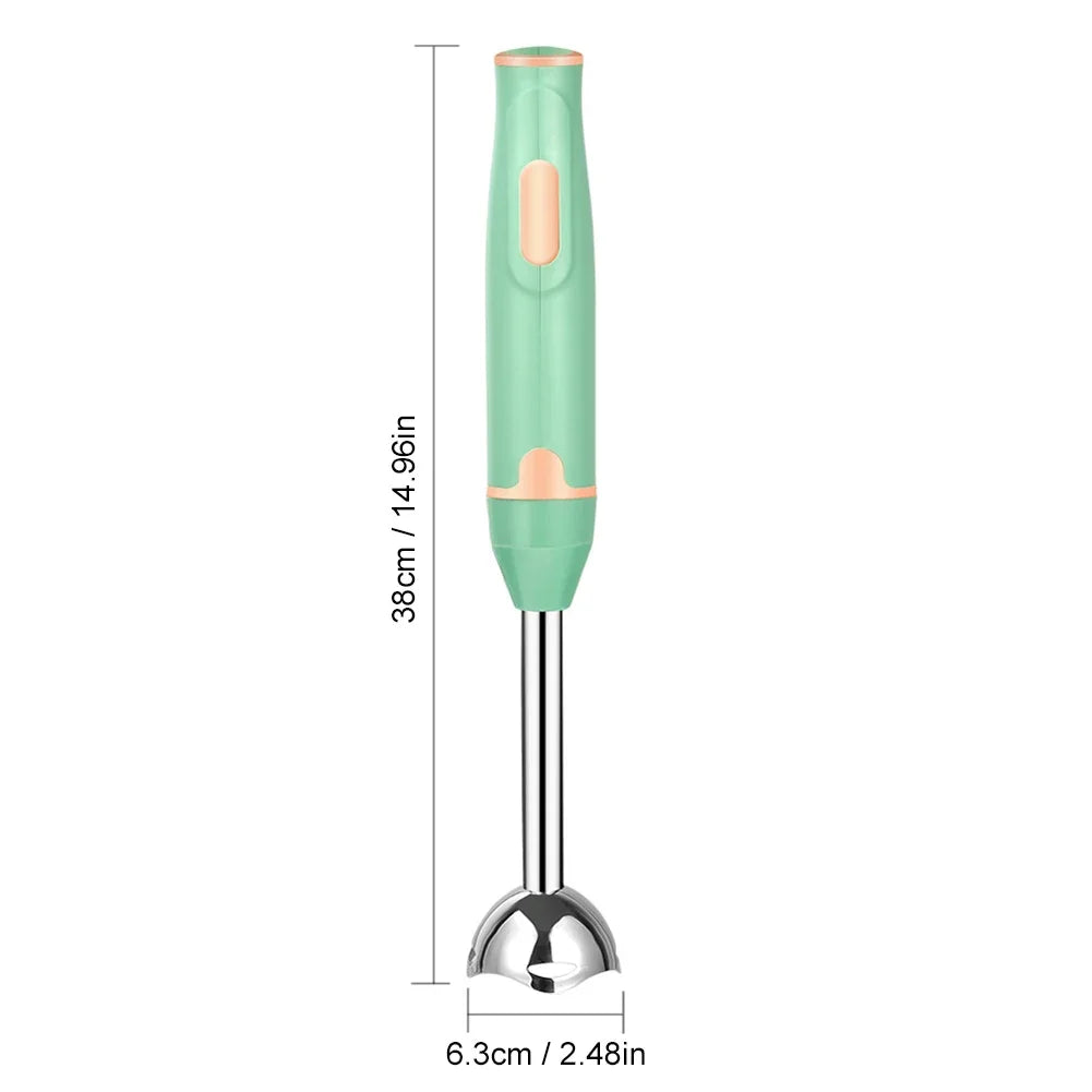 Handheld Immersion Stick Blender – Electric Food & Vegetable Grinder for Smoothies & Soups