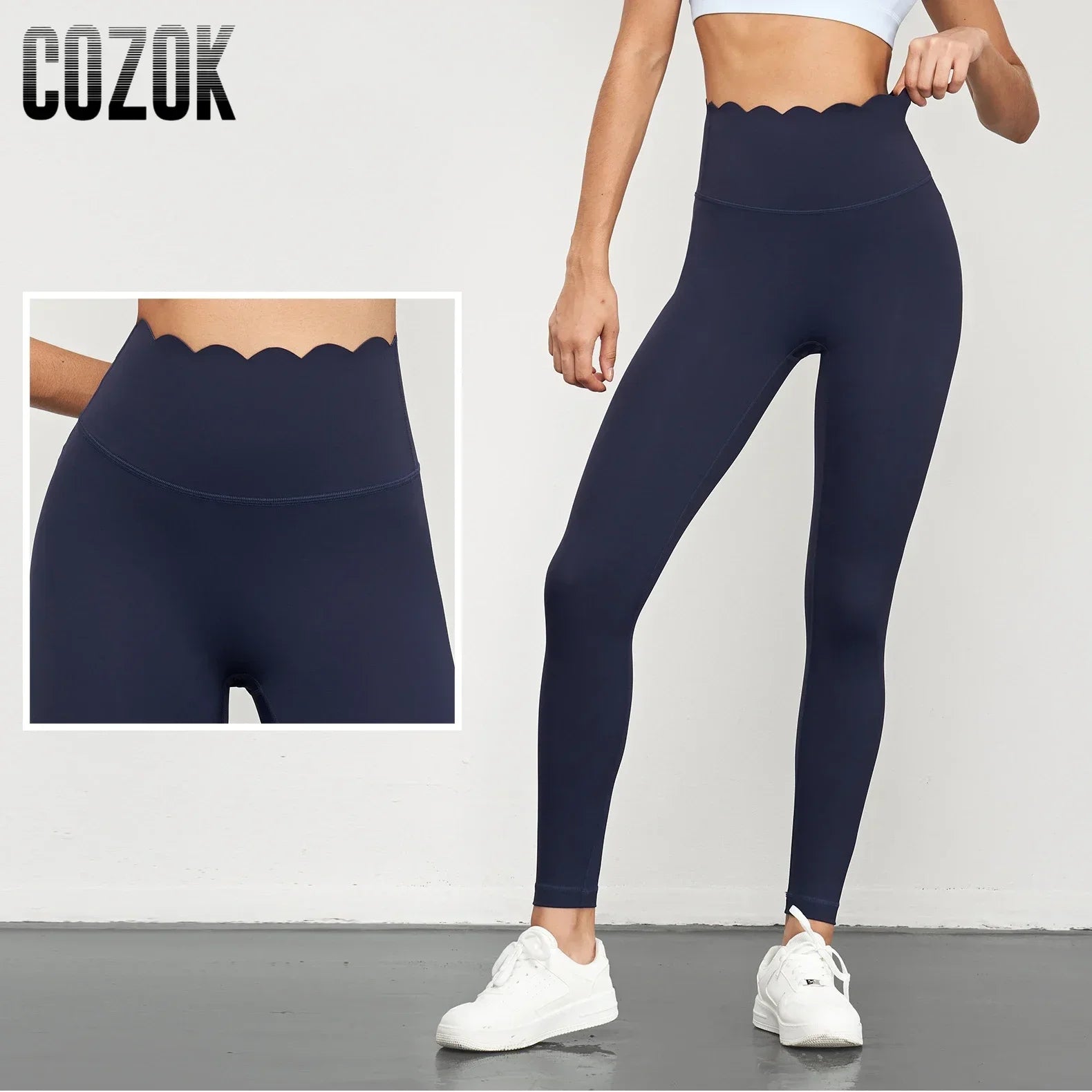 Women's Seamless Lycra Workout Set – Sports Bra, Leggings & Skirt