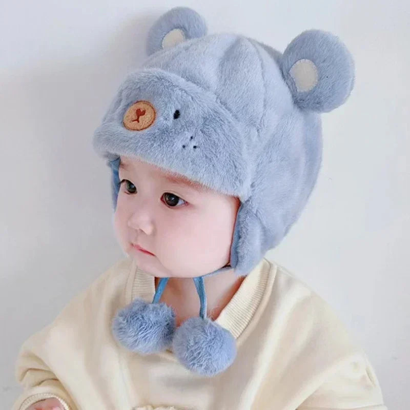 Cute Winter Warm Kids Hats: