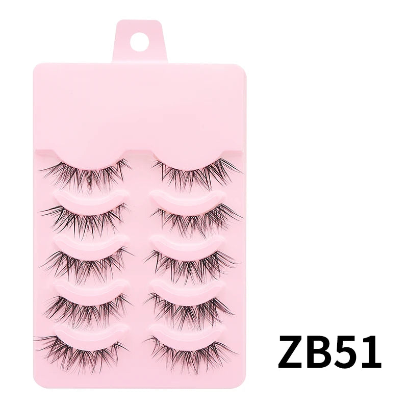 New Manga Lashes - Soft Natural Thick False Eyelashes