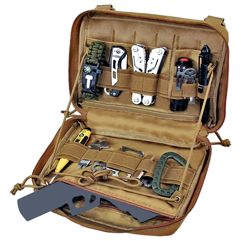 Molle Tactical EMT Pouch – Outdoor Emergency & Utility EDC Bag