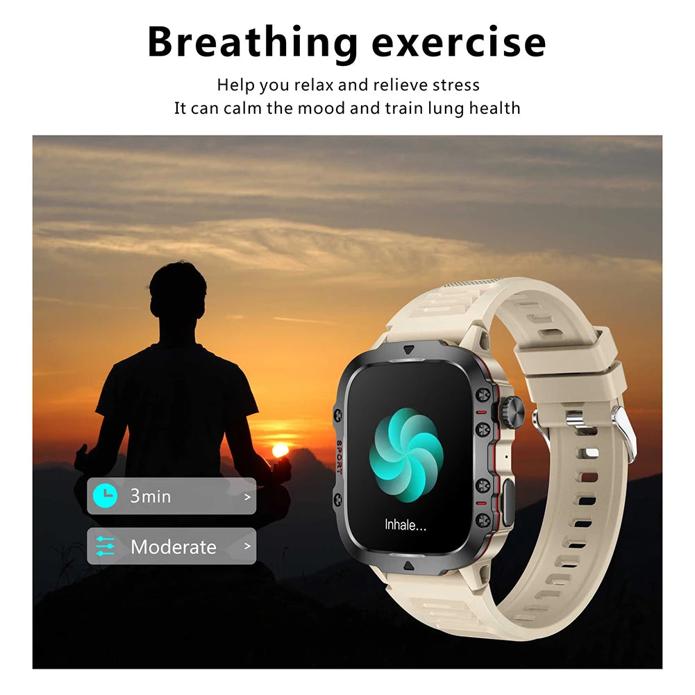 Touch Screen Men Smart Watch 3ATM