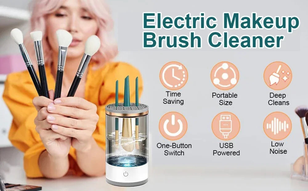 Electric Makeup Brush Cleaner & Dryer