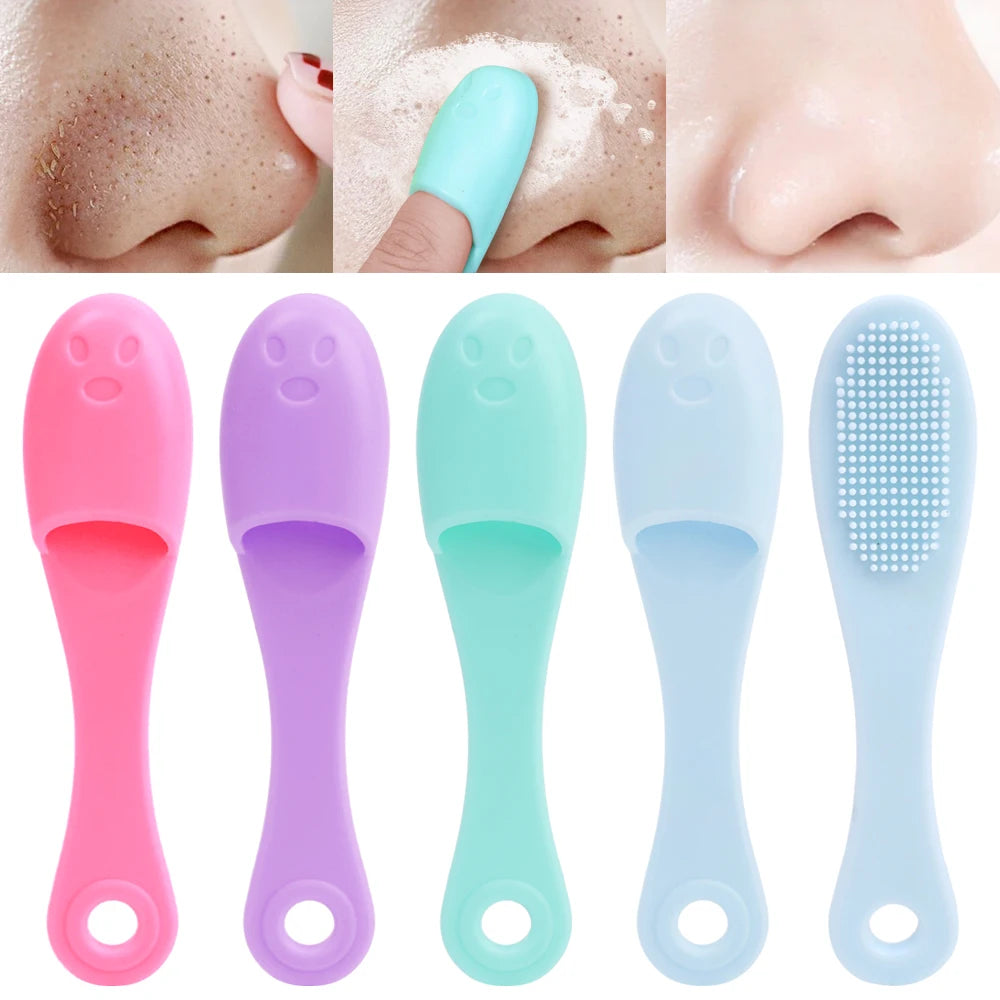 Silicone Nose Brush Facial Pore Cleaner: