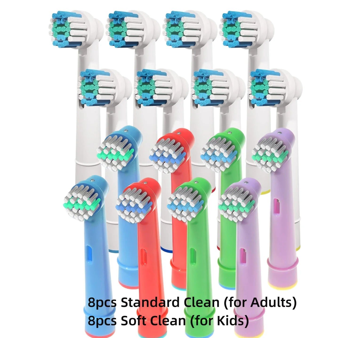 Upgrade Your Oral Care with 16/20PCS Brush Heads for Oral B Electric Toothbrush!