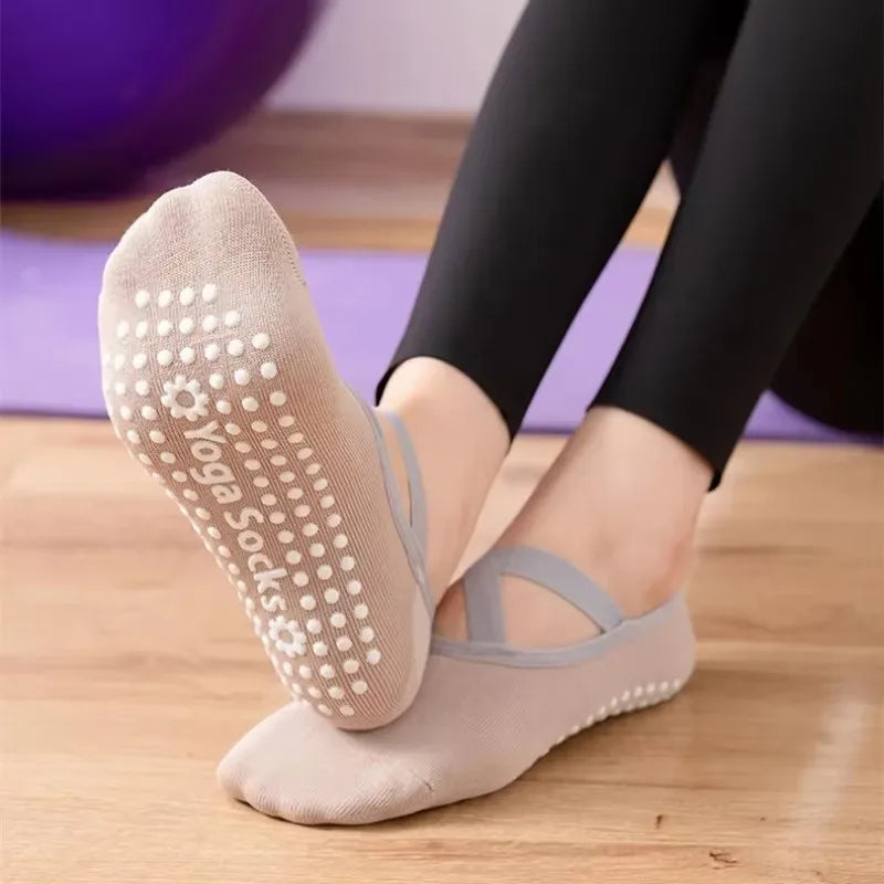 Women's Breathable Non-Slip Yoga & Pilates Socks