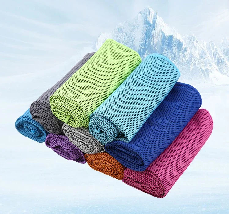 Instant Cooling Microfiber Towel – Quick-Dry Sports Towel