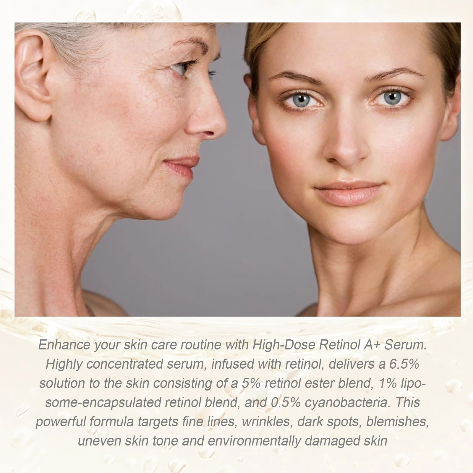 Retinol Face Serum – Dark Spot Remover & Hydrating Skin Care Essence