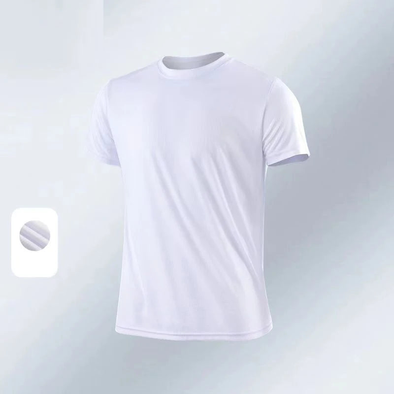 Men's Quick-Dry Gym T-Shirt – Moisture-Wicking & Breathable