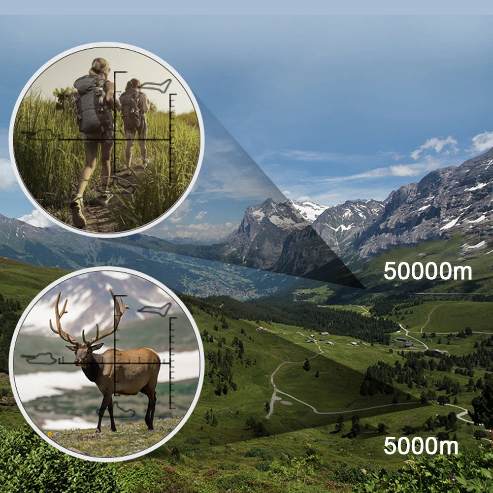 900x25 HD Zoom Binoculars – Portable Long Range BAK4 Telescope for Hunting & Camping