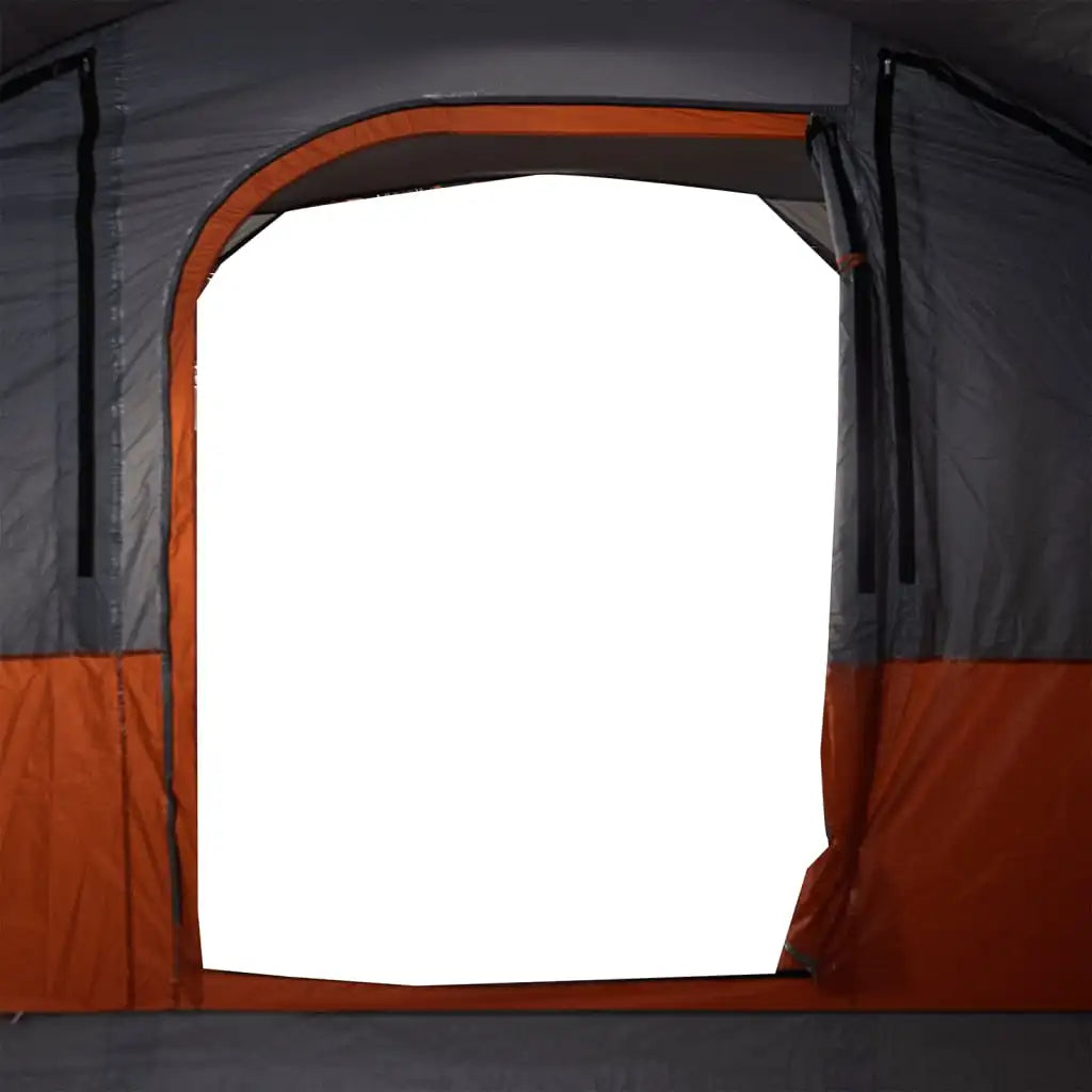 5-Person Waterproof Tunnel Camping Tent – 185T Polyester, 2 Bedrooms, 4 Windows