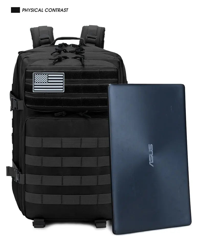 25L/35L/50L Tactical Backpack – Waterproof Outdoor Rucksack for Men