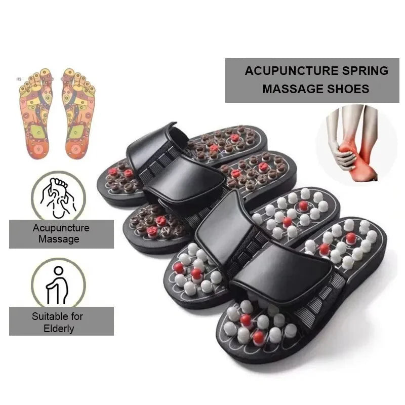 : Acupoint Massage Slippers – Therapy Massager Shoes