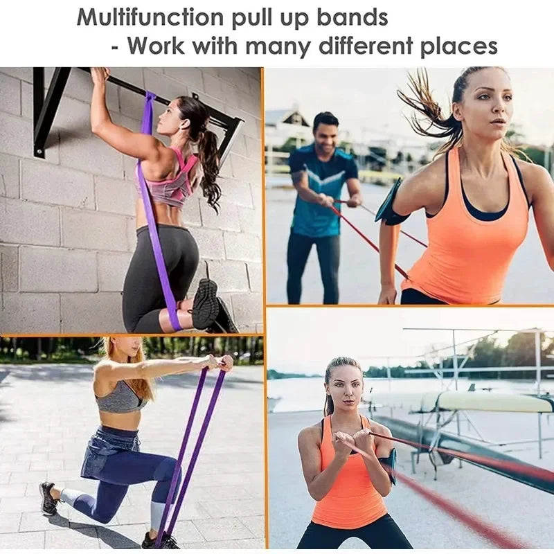 5~120lbs Fitness Resistance Band Set