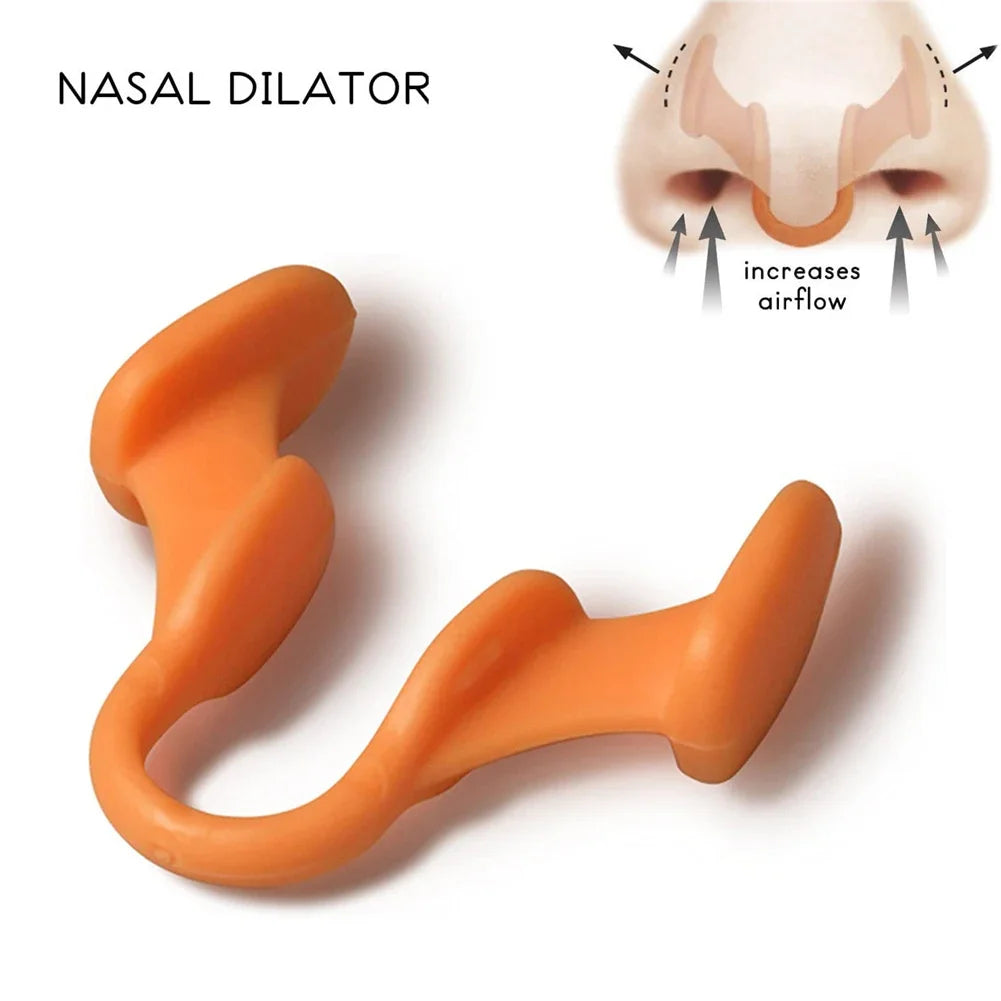 Silicone Nose Clip Anti Snoring Nasal Dilator