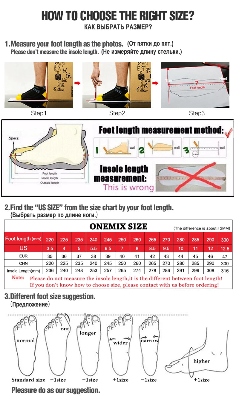 ONEMIX New Cushioning Running Shoes for Men: